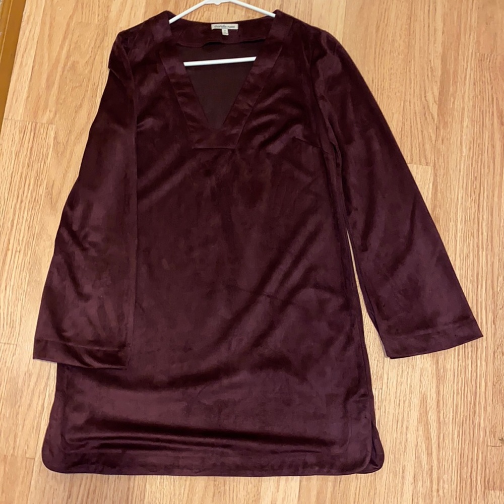 Valour dress (burgundy)